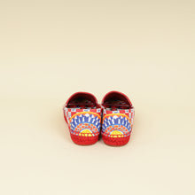 Dolce & Gabbana Red Multicolor Majolica Print Espadrille 39
