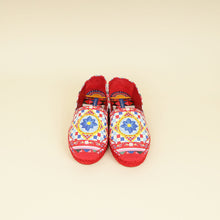 Dolce & Gabbana Red Multicolor Majolica Print Espadrille 39