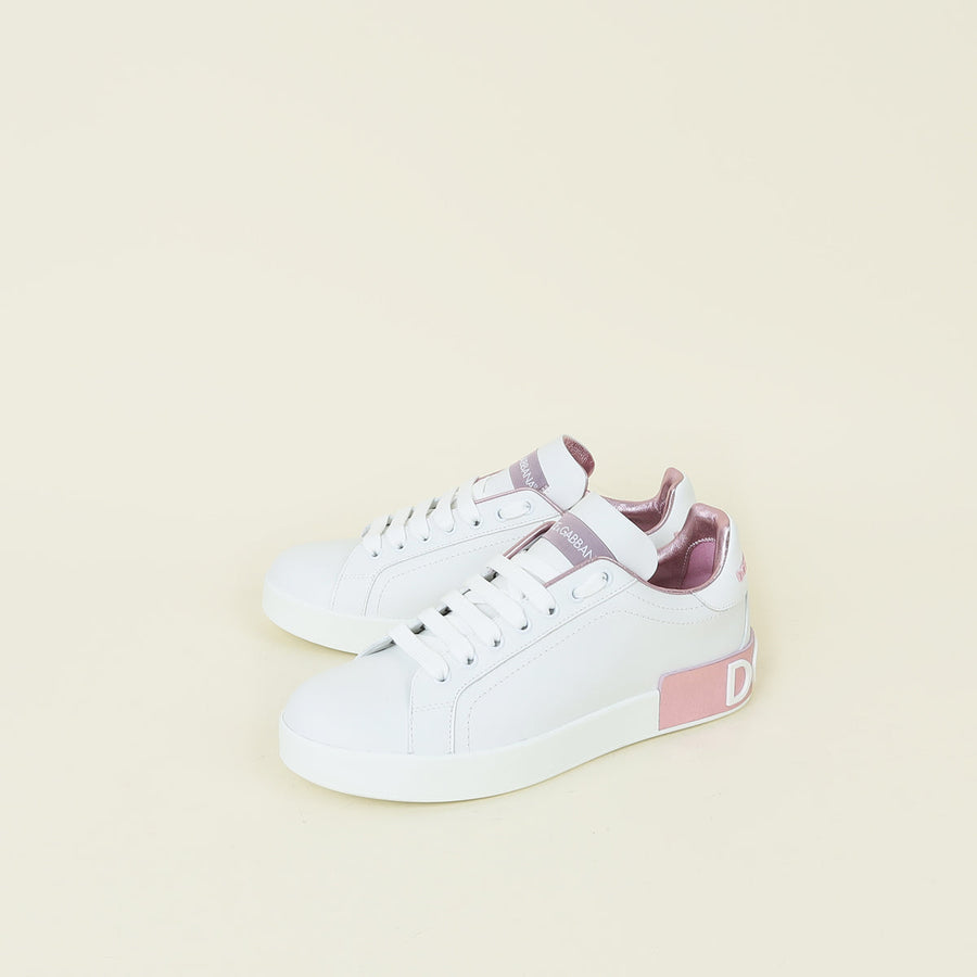 Dolce & Gabbana Bicolor Portofino Sneakers 39