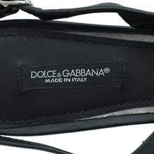 Dolce & Gabbana Black Devotion Slingback 37