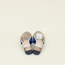 Dolce & Gabbana Blue DG Logo Flat Slide Sandals 37