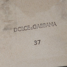 Dolce & Gabbana Blue DG Logo Flat Slide Sandals 37
