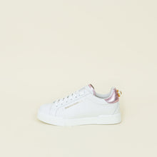 Dolce & Gabbana Bicolor Portofino Pearl Sneakers 37
