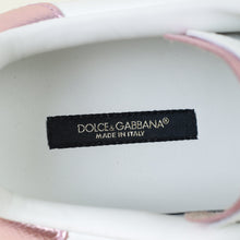 Dolce & Gabbana Bicolor Portofino Pearl Sneakers 37