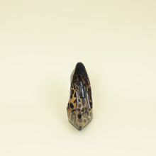 Dolce & Gabbana Brown Patent Leopard-Printed Pumps 38.5