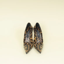 Dolce & Gabbana Brown Patent Leopard-Printed Pumps 38.5