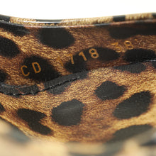 Dolce & Gabbana Brown Patent Leopard-Printed Pumps 38.5