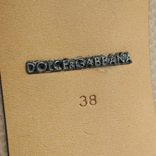 Dolce & Gabbana Beige Kate Iguana Embellished 85 Pump 38