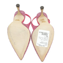 Dolce & Gabbana Pink Slingback Crystal Pumps 38