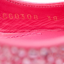 Dolce & Gabbana Pink Slingback Crystal Pumps 38