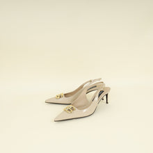 Dolce & Gabbana Beige Lollo 60 Slingback Pumps 38