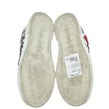 Dolce & Gabbana White Multicolor Portofino Printed Sneaker 39.5