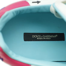 Dolce & Gabbana White Multicolor Portofino Printed Sneaker 39.5