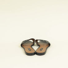 Dolce & Gabbana Black DG Logo Flat Sandals 39.5