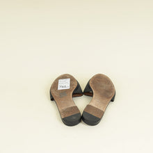 Dolce & Gabbana Black DG Logo Flat Sandals 39.5