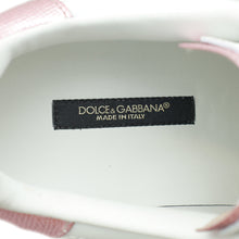 Dolce & Gabbana Bicolor Pearl-Detail Portofino Sneakers 40