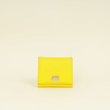 Dolce & Gabbana Yellow Trifold Small Wallet