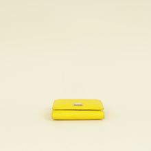 Dolce & Gabbana Yellow Trifold Small Wallet