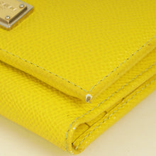 Dolce & Gabbana Yellow Trifold Small Wallet
