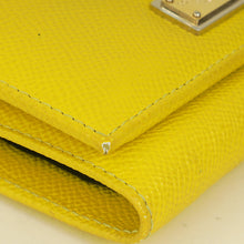 Dolce & Gabbana Yellow Trifold Small Wallet