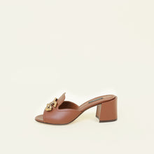Dolce & Gabbana Brown DG Amore Bianca Sandals 38