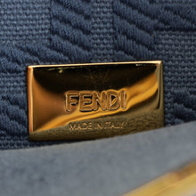Fendi Blue Mini Peekaboo Bag