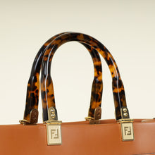 Fendi Brown Sunshine Medium Shopper Bag