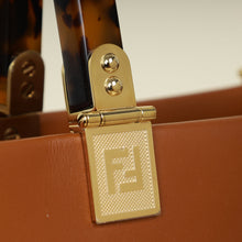 Fendi Brown Sunshine Medium Shopper Bag