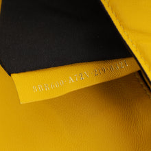 Fendi Yellow FF Embossed Baguette Medium Bag