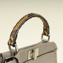 Fendi Bicolor Selleria Mini Peekaboo Bag