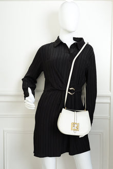 Fendi White C'Mon Small Shoulder Bag