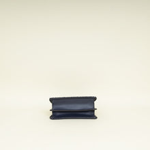 Fendi Navy Blue Peekaboo ISEEU Petite Interlaced Bag
