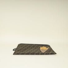 Fendi Bicolor Zucca Fendilicious Fries Large Zip Pouch