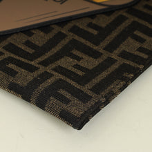 Fendi Bicolor Zucca Fendilicious Fries Large Zip Pouch