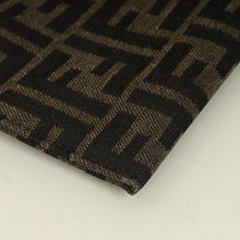 Fendi Bicolor Zucca Fendilicious Fries Large Zip Pouch