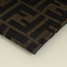Fendi Bicolor Zucca Fendilicious Fries Large Zip Pouch