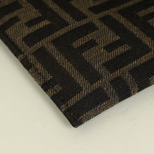Fendi Bicolor Zucca Fendilicious Fries Large Zip Pouch