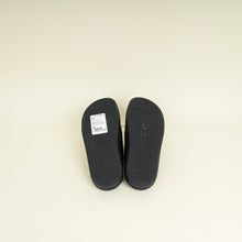 Vitello Black Fendigraphy Slide Sandals 38