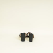 Fendi Bicolor FF Velvet Slide Mules 37
