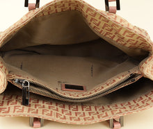 Fendi Bicolor Zucchino Shopping Tote Small Bag