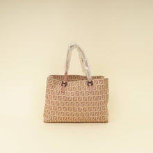 Fendi Bicolor Zucchino Shopping Tote Small Bag