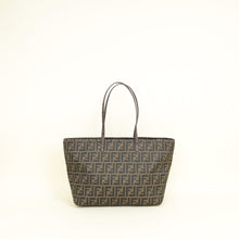 Fendi Tobacco Zucca Roll Tote Bag