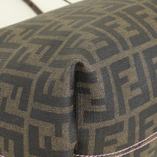Fendi Tobacco Zucca Roll Tote Bag