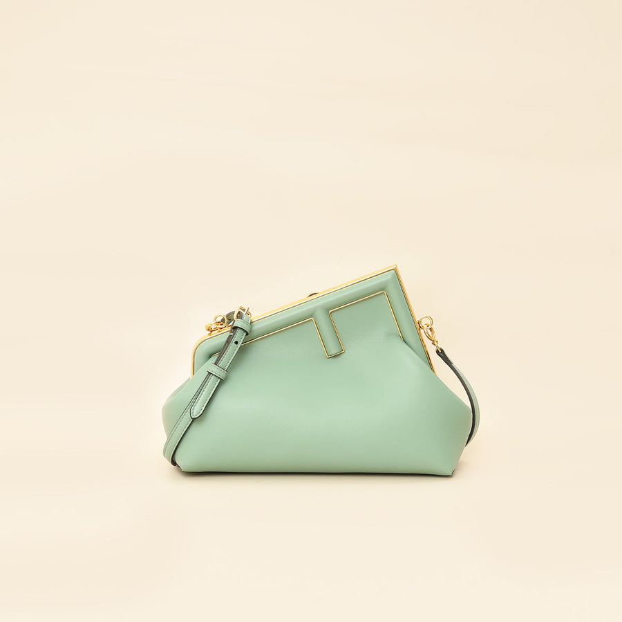 Fendi Pastel Green First Small Bag