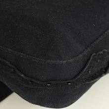 Fendi Black Pony Hair Flower Applique Baguette Bag