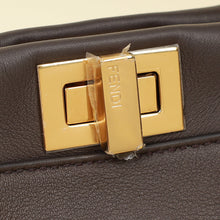Fendi Chocolate Mini Peekaboo Bag