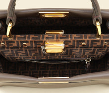 Fendi Chocolate Mini Peekaboo Bag