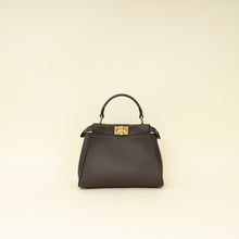 Fendi Chocolate Mini Peekaboo Bag