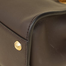 Fendi Chocolate Mini Peekaboo Bag