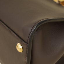 Fendi Chocolate Mini Peekaboo Bag